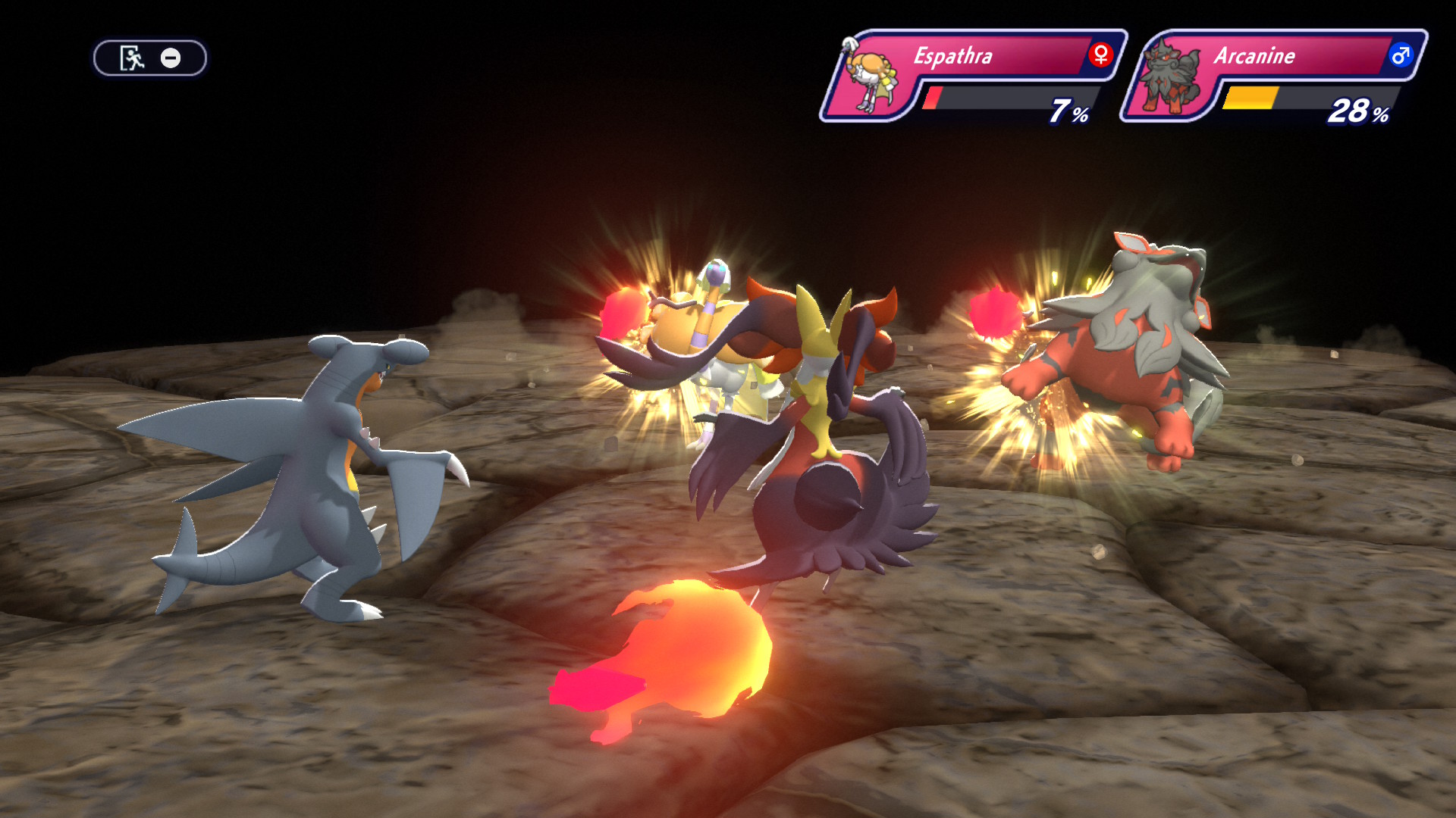 Delphox and Garchomp lead allows for a combination of strong spread moves.